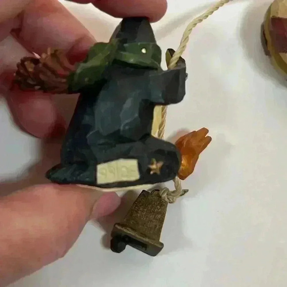 Vintage Boyds Collection Carvers Choice Arlene & Arluk Pulling Together Ornament - Picture 7 of 7